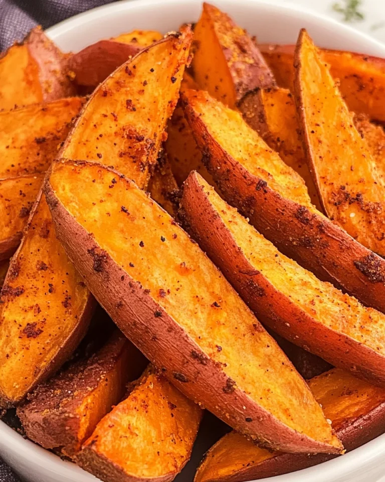 Air Fryer Sweet Potato Wedges