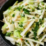 Asian Pear Slaw with Ginger and Lime