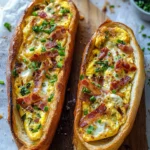 Baked Egg Boats Recipe