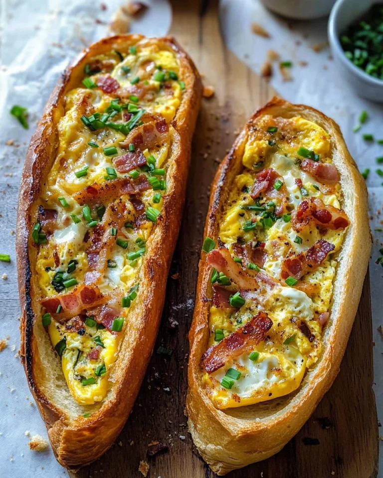Baked Egg Boats Recipe