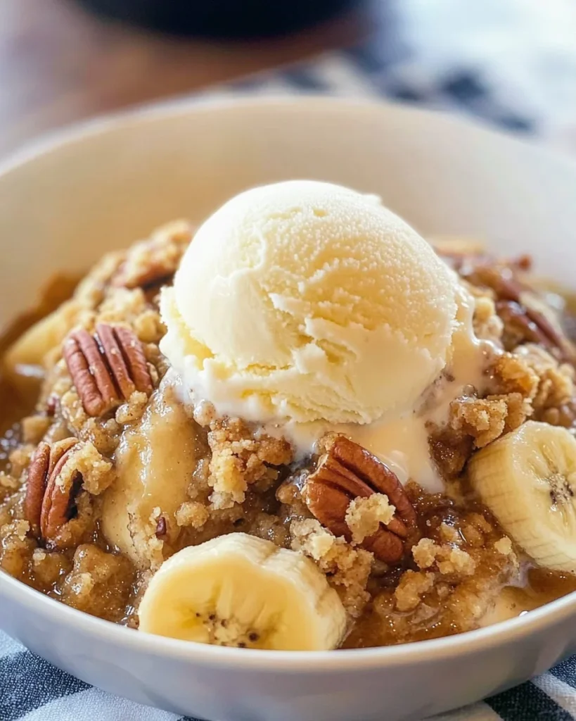 Banana Crumble