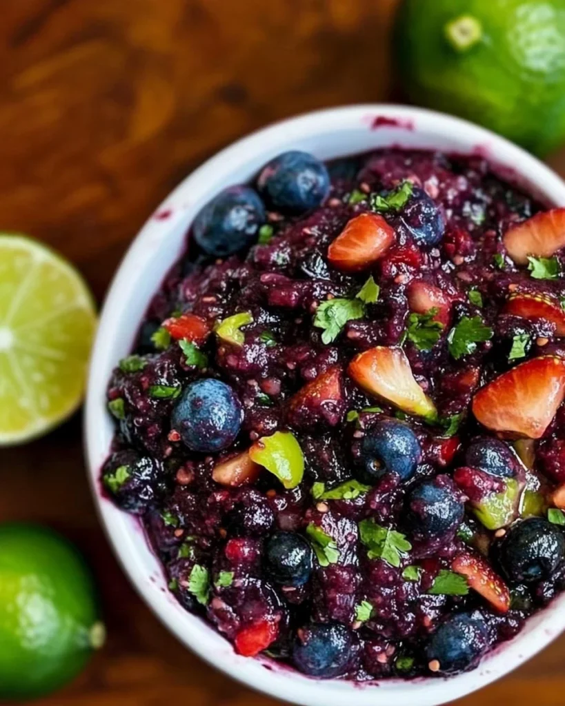 Blueberry Salsa