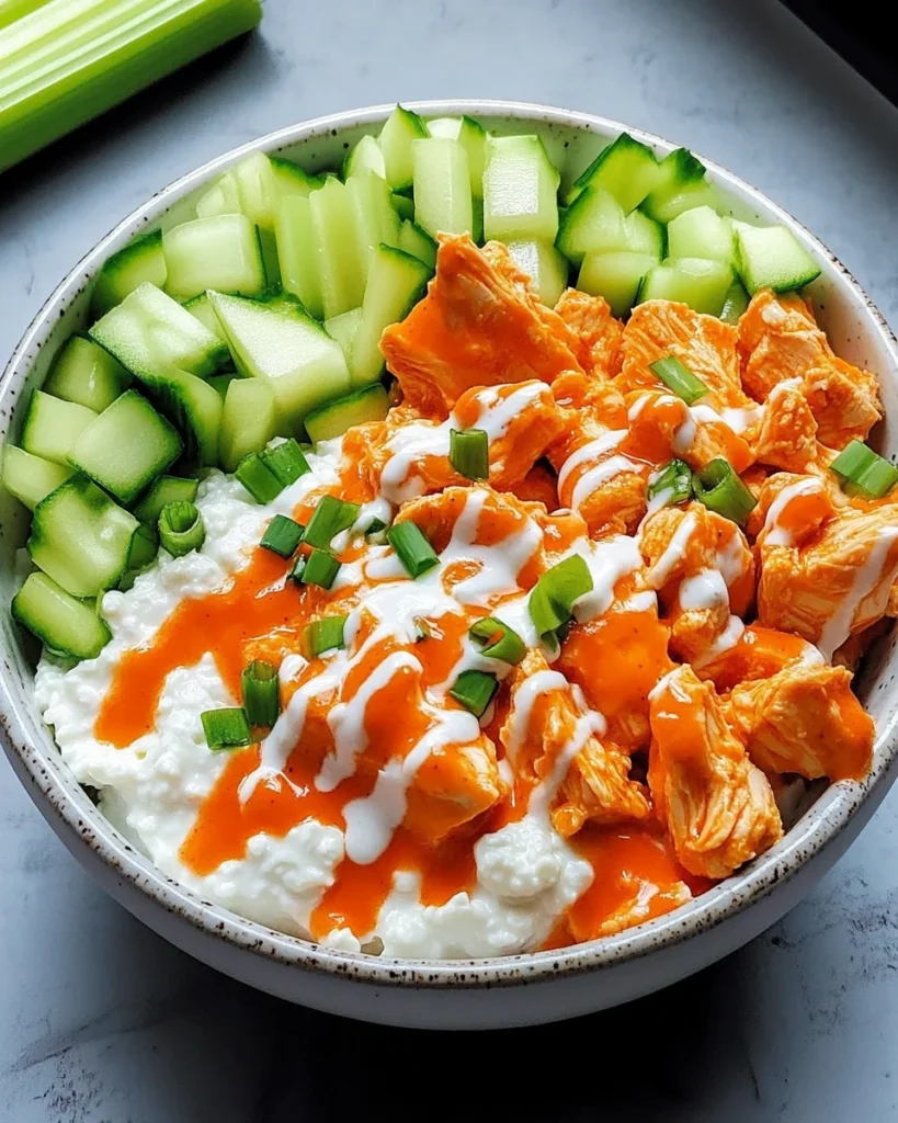 Buffalo Chicken Cottage Cheese Bowl: A Perfect Protein Power-Up