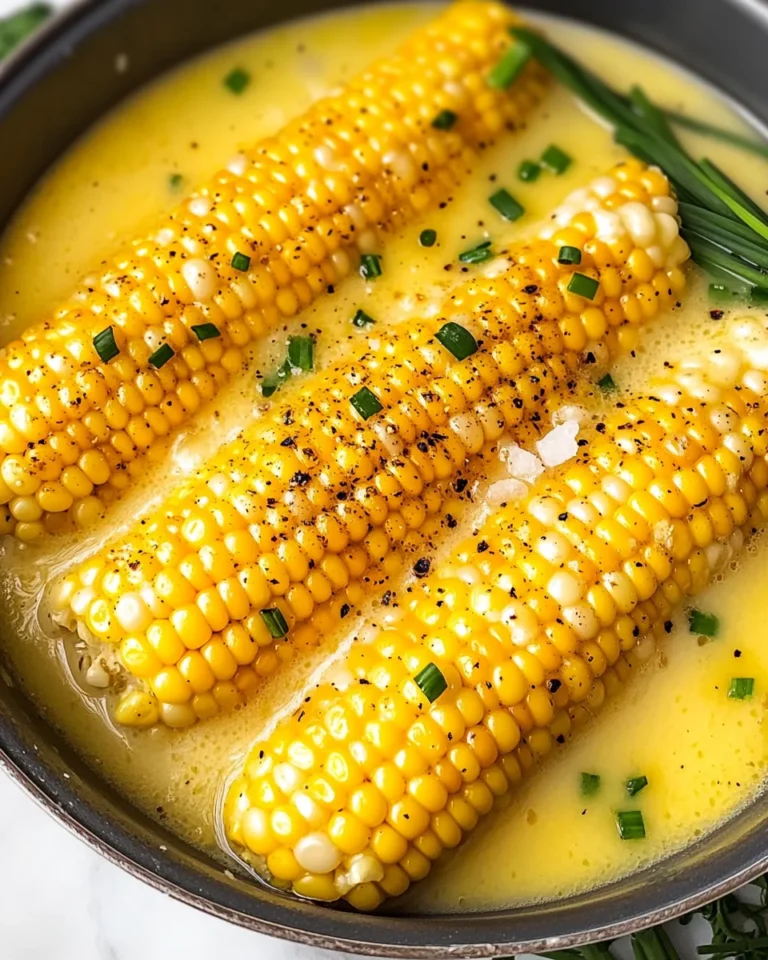 Butter Bath Corn on the Cob