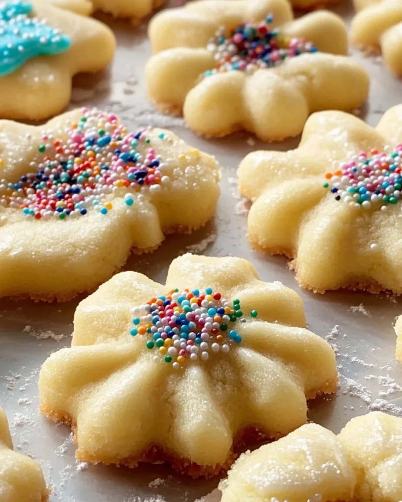 Buttery Spritz Cookies