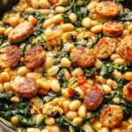 Chicken Sausage White Bean Skillet