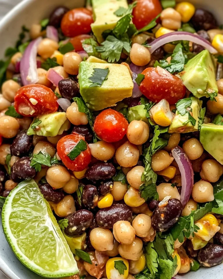 Chili Lime Bean Salad