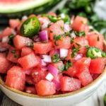 Chilled Watermelon Salsa