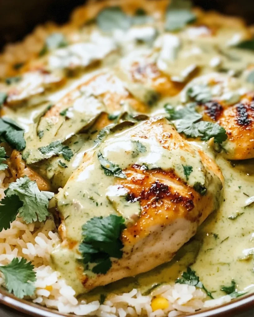 Creamy Poblano Chicken