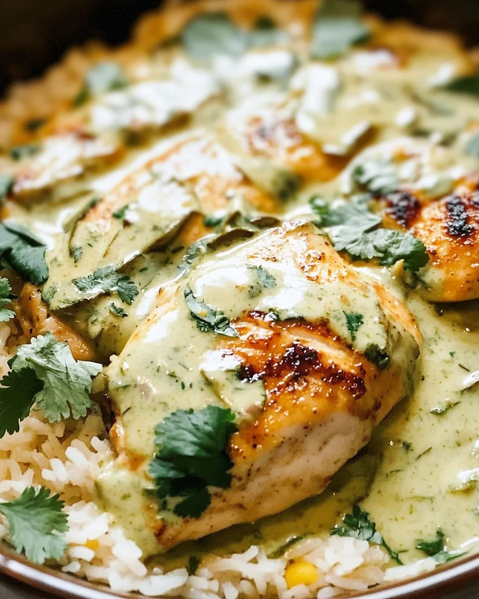 Creamy Poblano Chicken