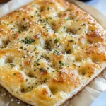 Crispy and Cheesy Garlic Parmesan Focaccia Bread You’ll Love