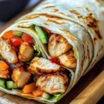 Firecracker Chicken Wraps