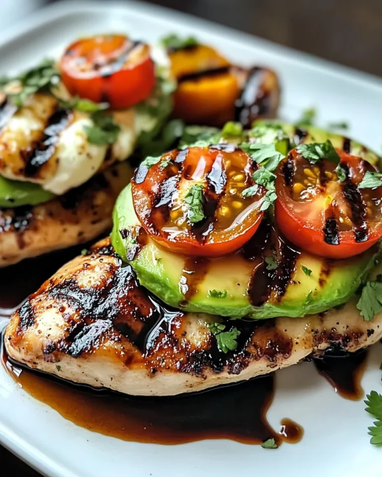 Grilled California Avocado Chicken Recipe