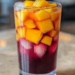 Iced Mango Hibiscus Tea