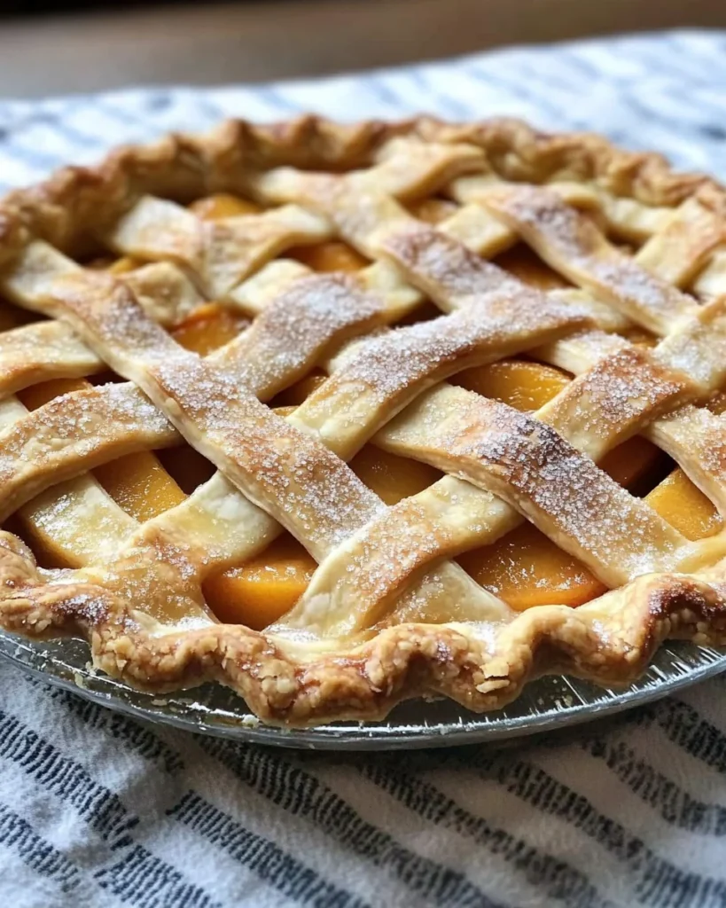 Ina Garten's Perfect Peach Pie
