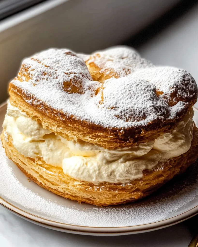 Karpatka - Polish Carpathian Mountain Cream Cake