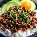 Korean Ground Beef Rice Bowls