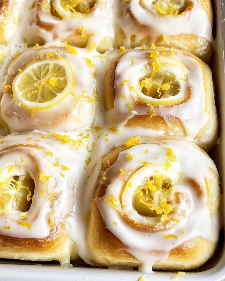 Lemon Sweet Rolls