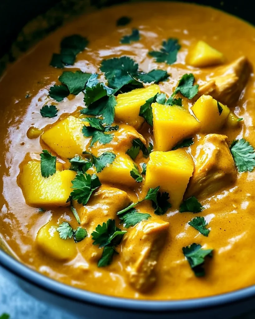 Mango Chicken Curry