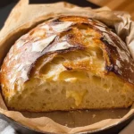 No Knead Crusty Bread