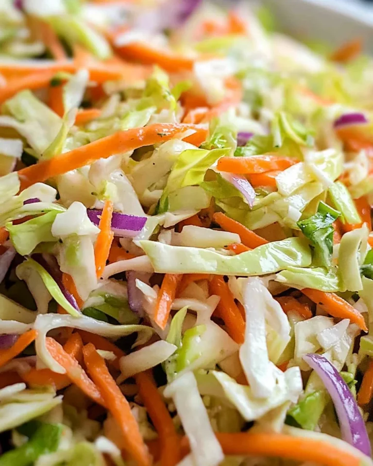 Old Fashioned Coleslaw with Vinegar