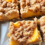 Peach Crumb Bars