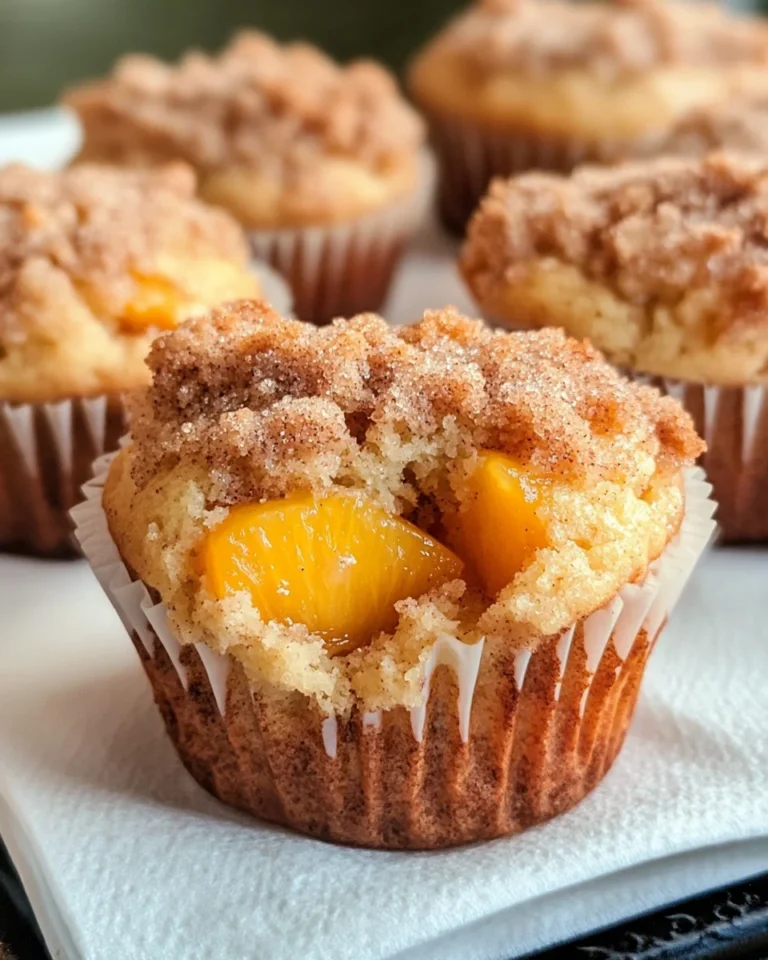 Peach Muffins