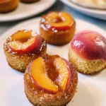 Peach Upside Down Mini Cakes