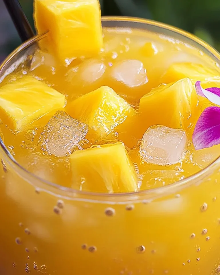 Pineapple Mango Lemonade
