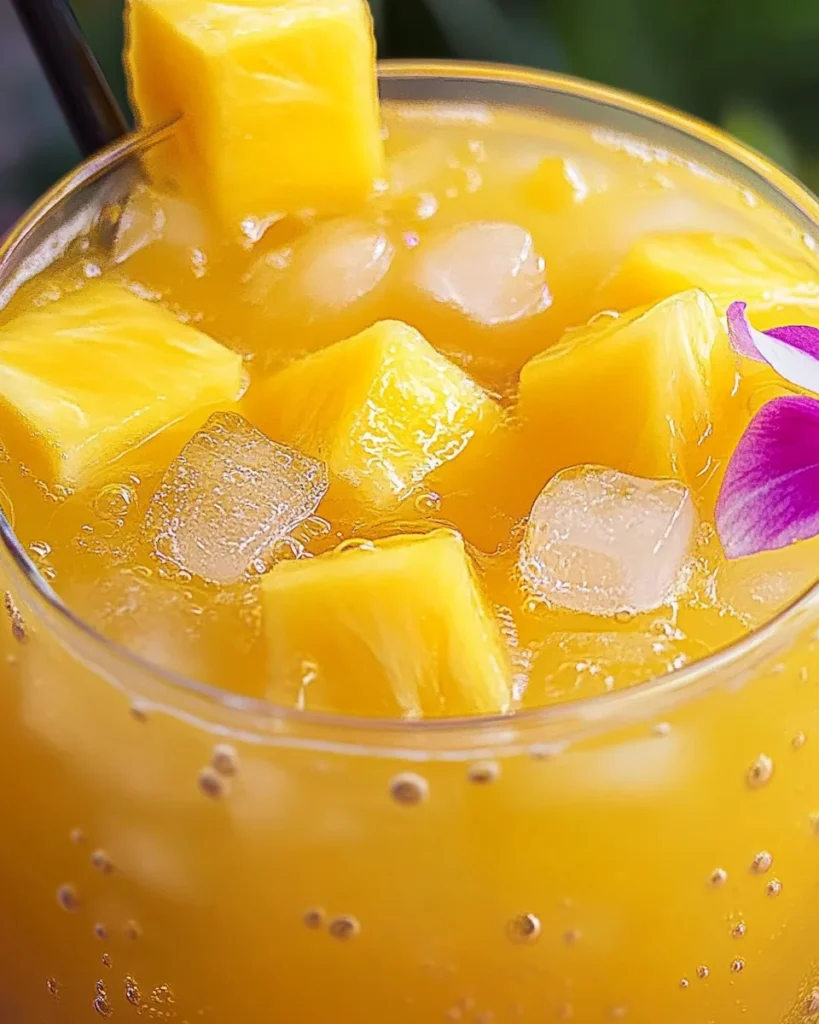 Pineapple Mango Lemonade