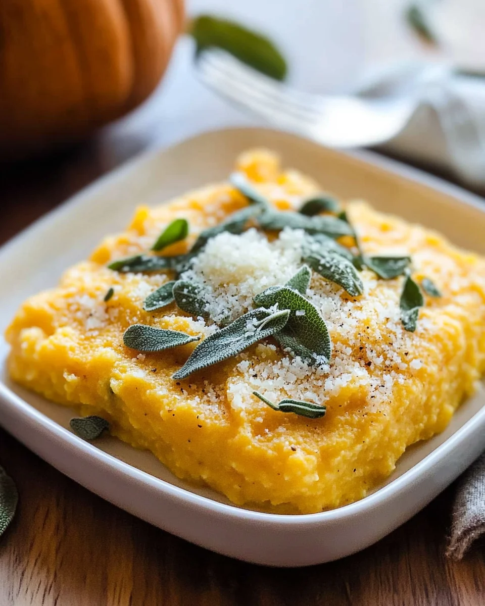 Pumpkin Sage Polenta