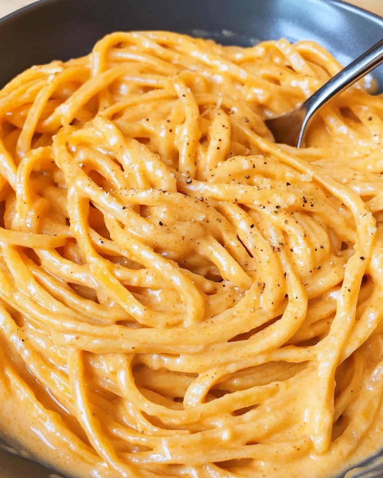 Red Pepper Alfredo Sauce