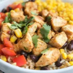 Southwest Chicken and Rice Bowls