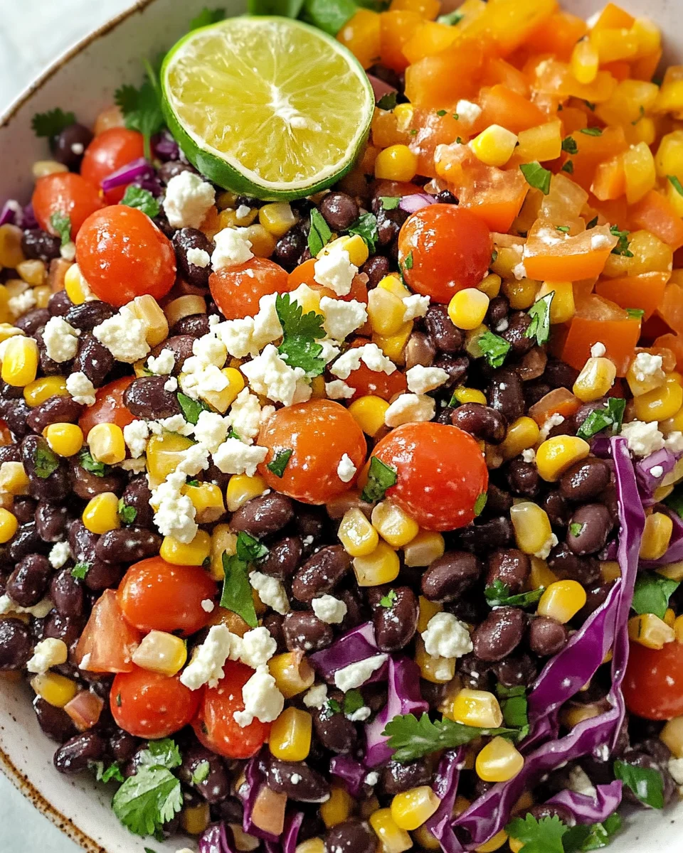 Southwest Dense Bean Salad