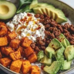 Spicy Cottage Cheese Taco Bowls