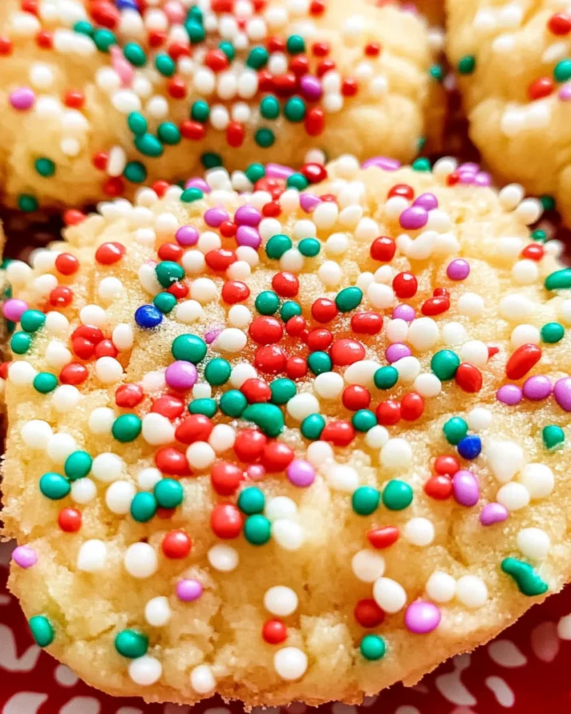 Sprinkle Sugar Cookies