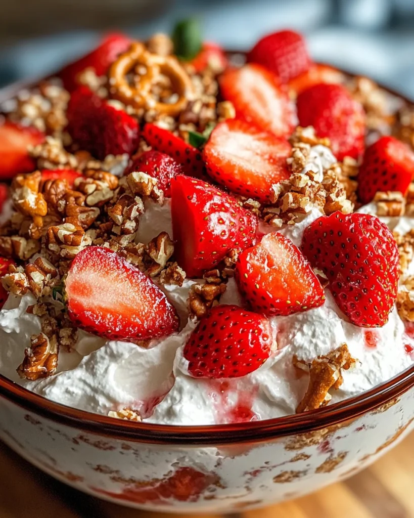 Strawberry Crackle Salad