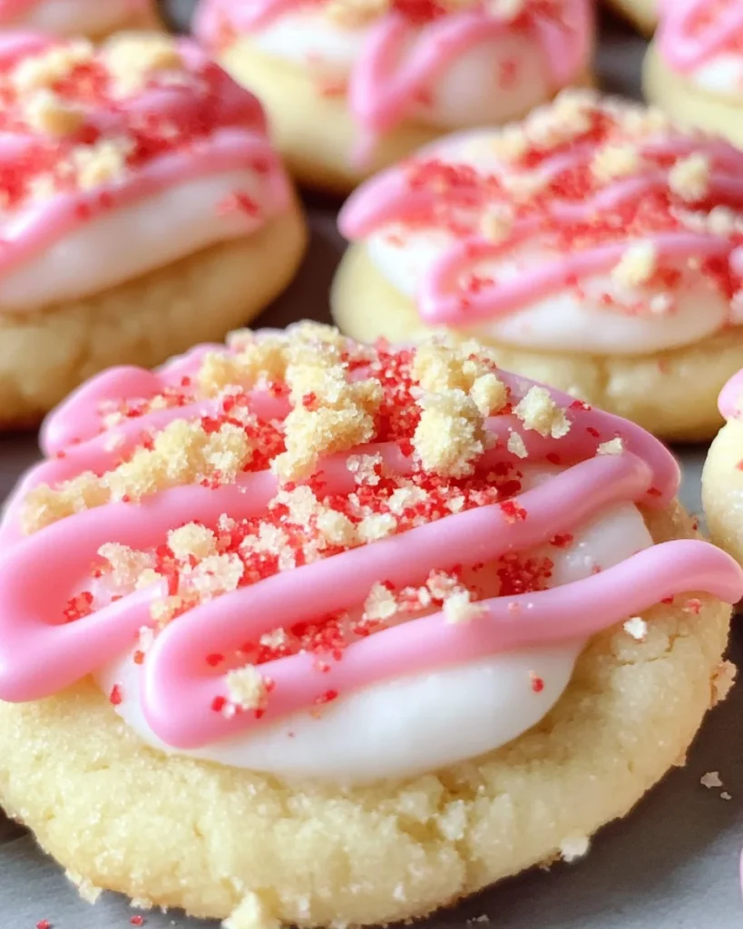 Strawberry Shortcake Sugar Cookies