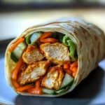 Sweet Chili Chicken Wraps – Quick, Crunchy & Sweet-Heat Delicious