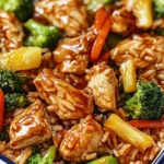 Teriyaki Chicken and Rice Casserole