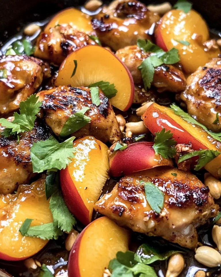 Thai Peach Chicken