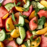 The Peach Watermelon Salad That Tastes Like Summer