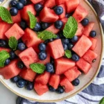 Watermelon Blueberry Salad