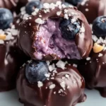 Wholesome Frozen Blueberry Yogurt Clusters