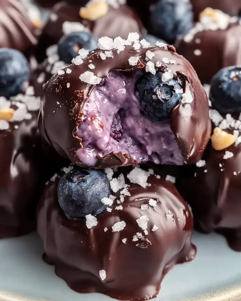 Wholesome Frozen Blueberry Yogurt Clusters