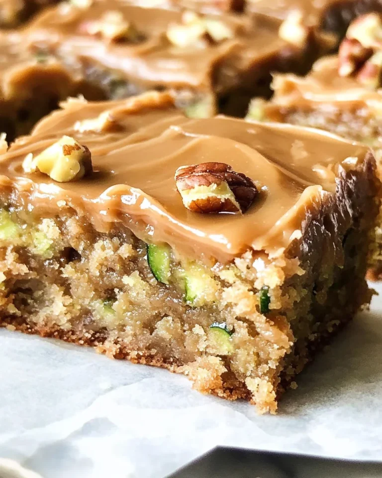 Zucchini bars